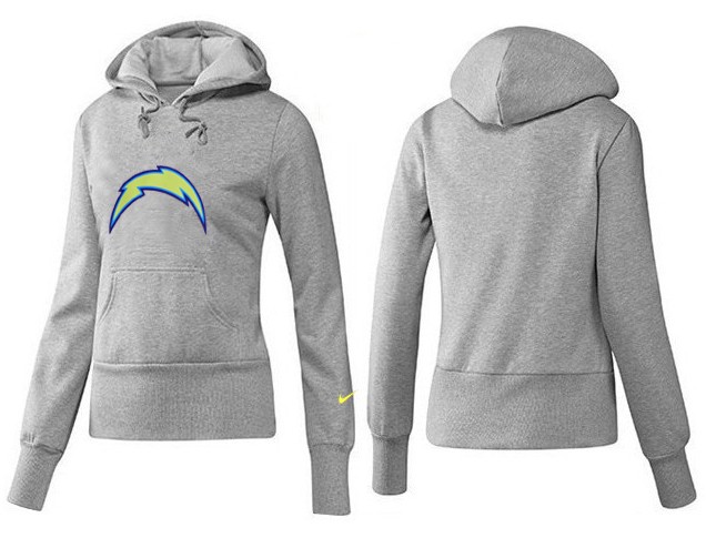 Nike San Diego Chargers Grey Women Hoodie