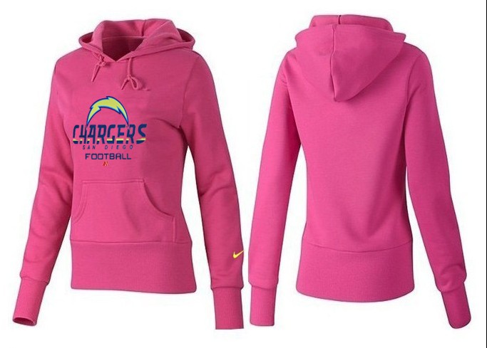 Nike San Diego Chargers Women Pink Color Hoodie