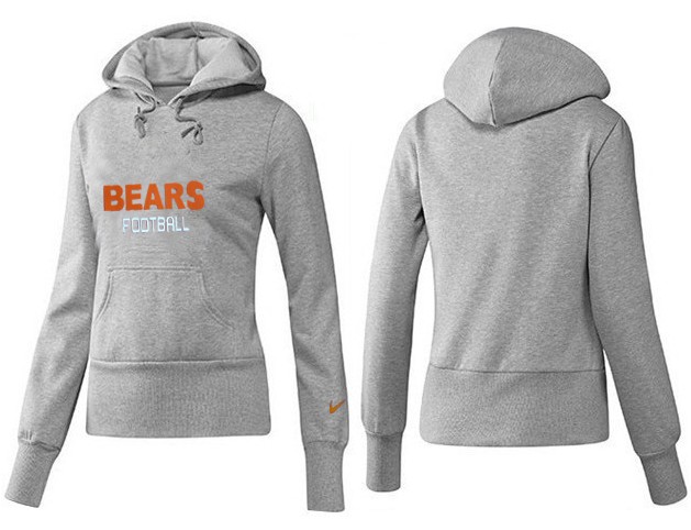 Nike Chicago Bears Grey Women Hoodie