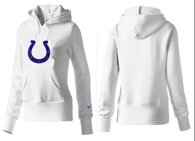 Nike Indianapolis Colts White Women Hoodie