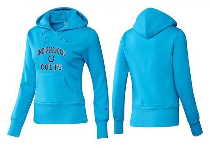 Nike Indianapolis Colts Women L.Blue Hoodie