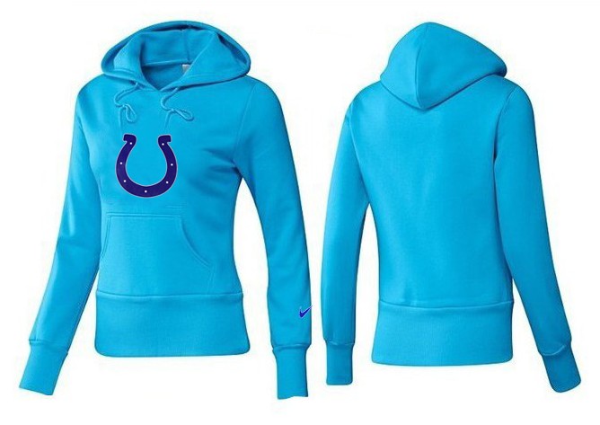 Nike Indianapolis Colts L.Blue Women Hoodie