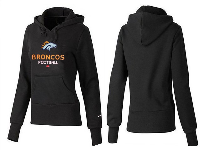 Nike Denver Broncos Home Women Black Hoodie