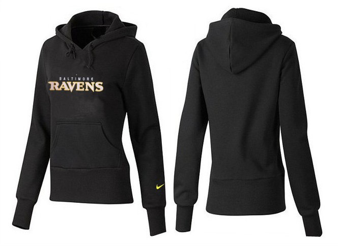 Nike Baltimore Ravens Black Women Color Hoodie