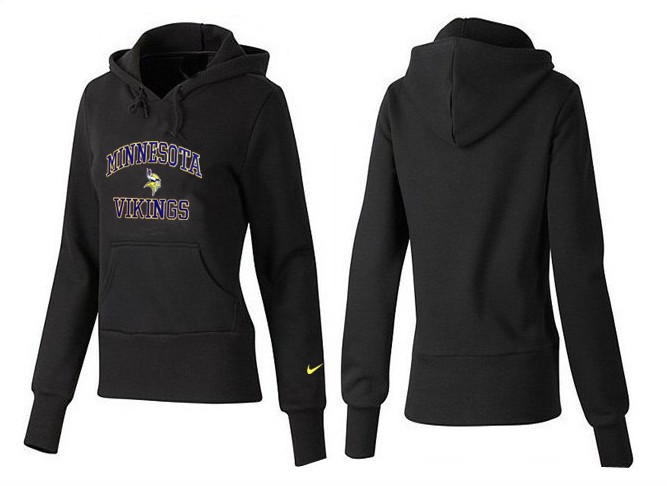 Nike Minnesota Vikings Women Black Color Hoodie