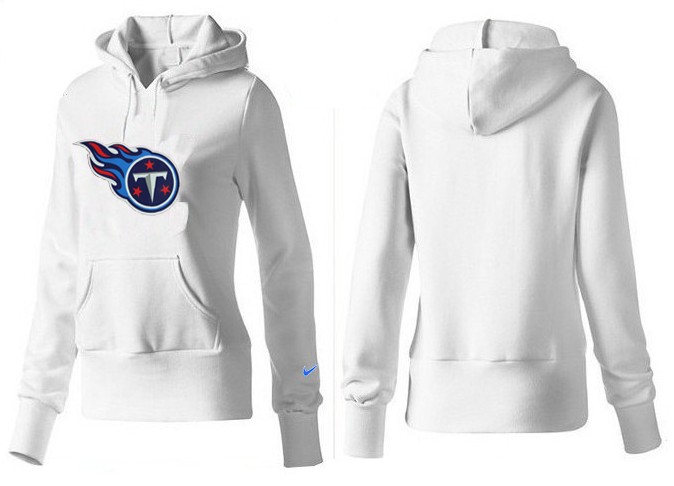 Nike Tennessee Titans White Women Hoodie