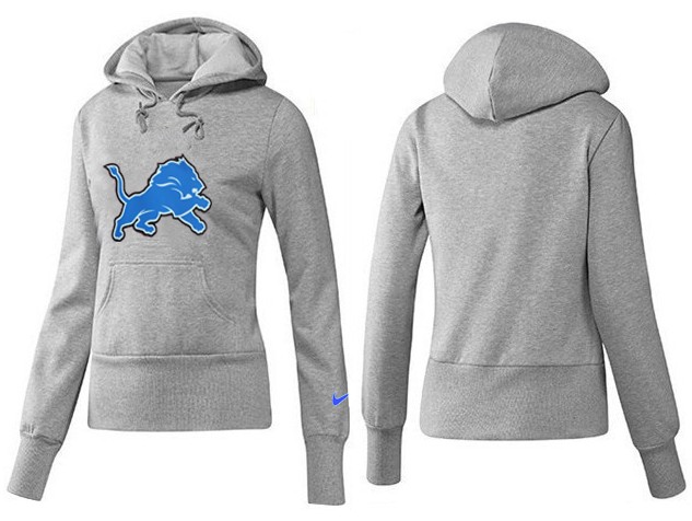 Nike Detroit Lions Grey Women Hoodie