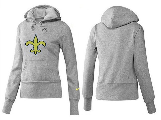 Nike New Orleans Saints Grey Women Hoodie