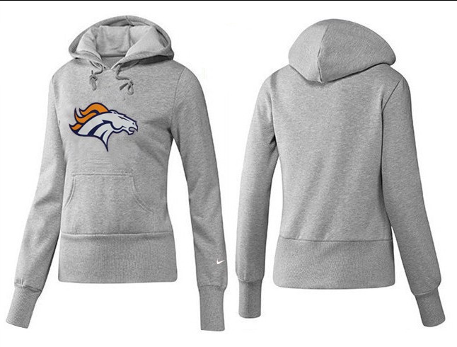 Nike Denver Broncos Home Grey Women Hoodie