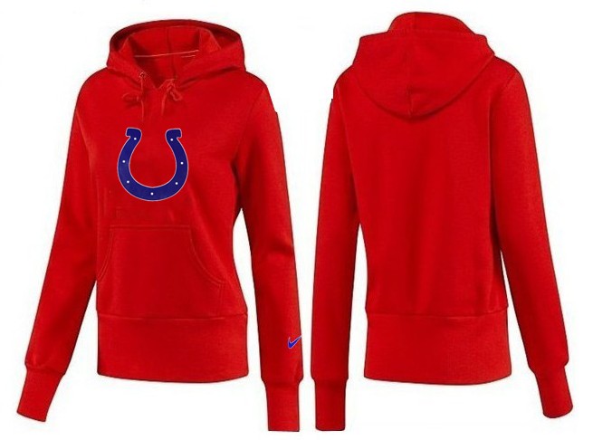 Nike Indianapolis Colts Red Women Hoodie