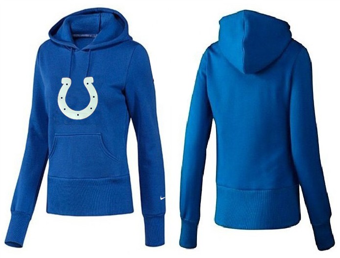 Nike Indianapolis Colts Women Blue Hoodie
