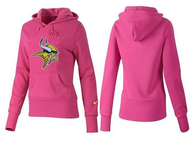 Nike Minnesota Vikings Women Pink Hoodie
