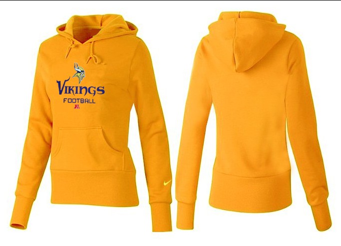 Nike Minnesota Vikings Yellow Women Hoodie