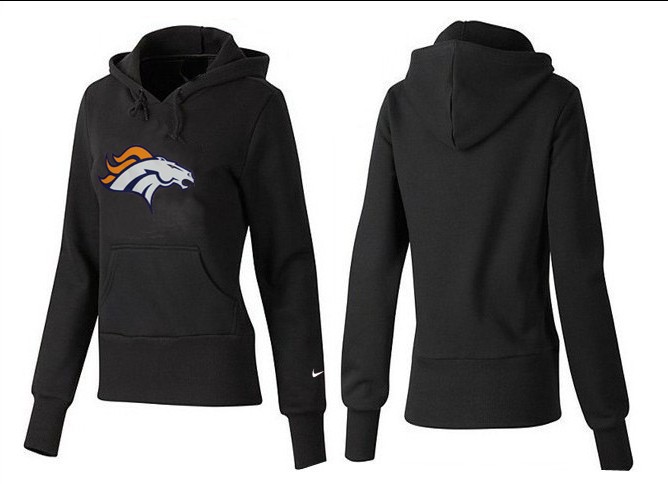 Nike Denver Broncos Home Black Women Hoodie