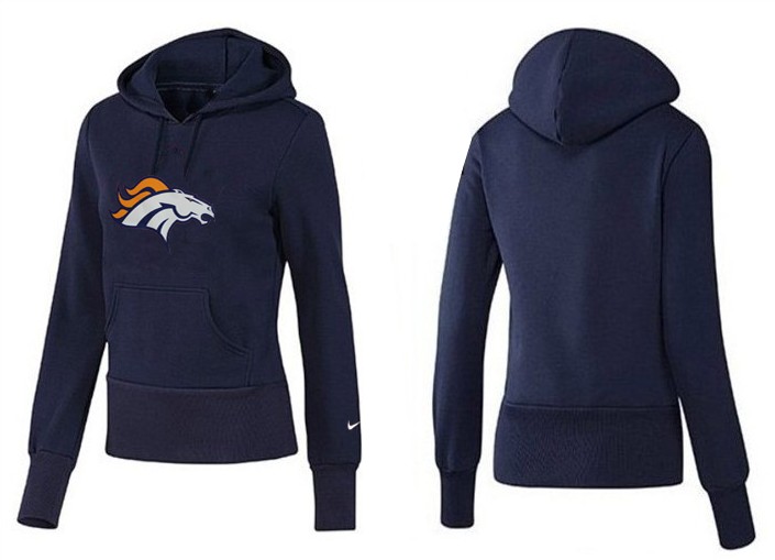 Nike Denver Broncos Home D.Blue Women Hoodie