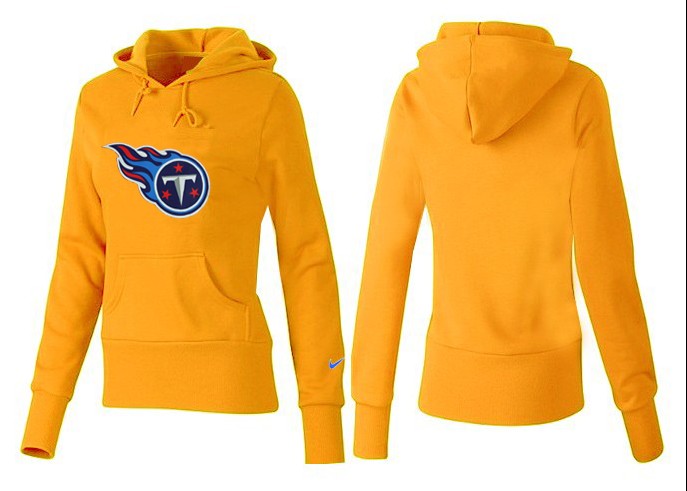 Nike Tennessee Titans Yellow Women Hoodie