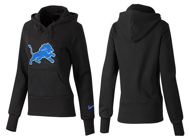 Nike Detroit Lions Black Women Hoodie