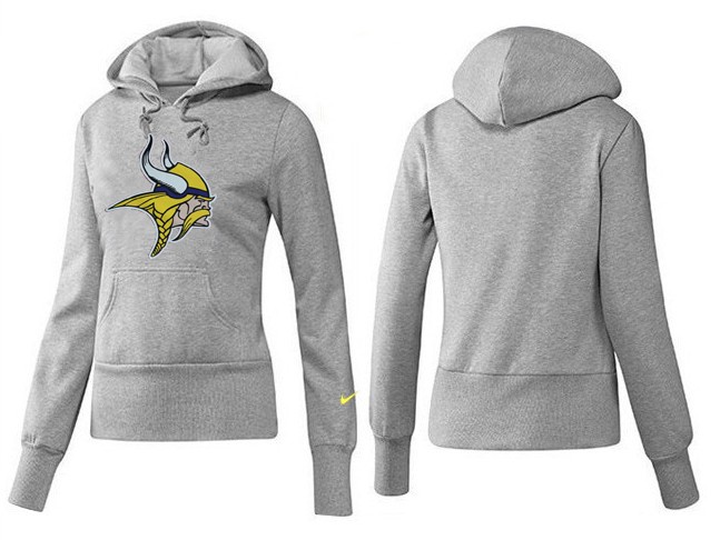 Nike Minnesota Vikings Women Grey Hoodie