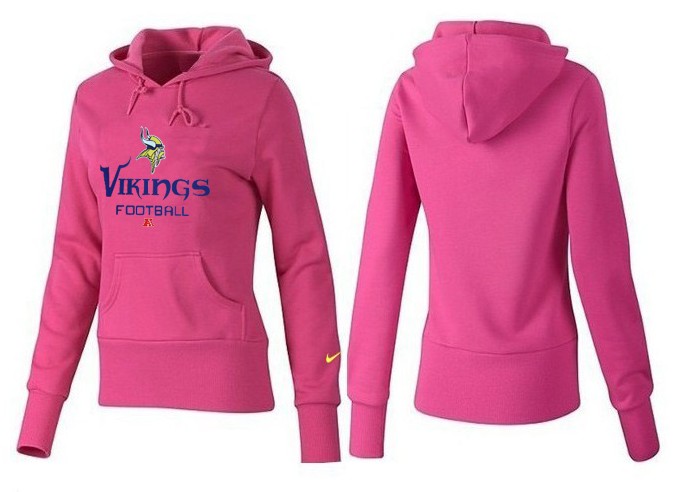Nike Minnesota Vikings Pink Women Hoodie