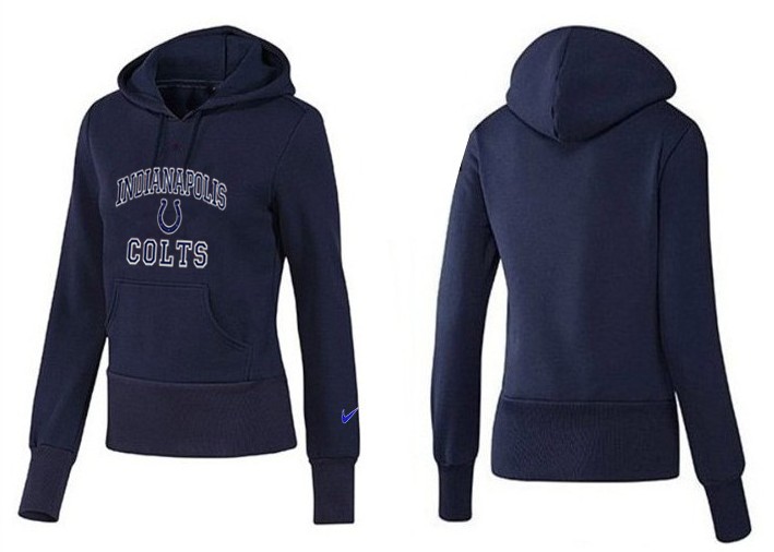 Nike Indianapolis Colts Women D.Blue Hoodie