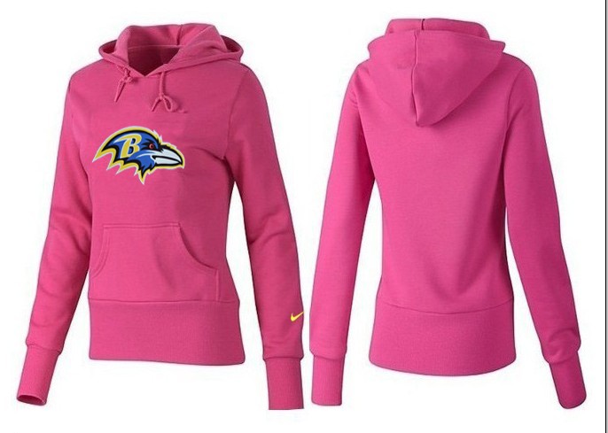 Nike Baltimore Ravens Pink Women Hoodie