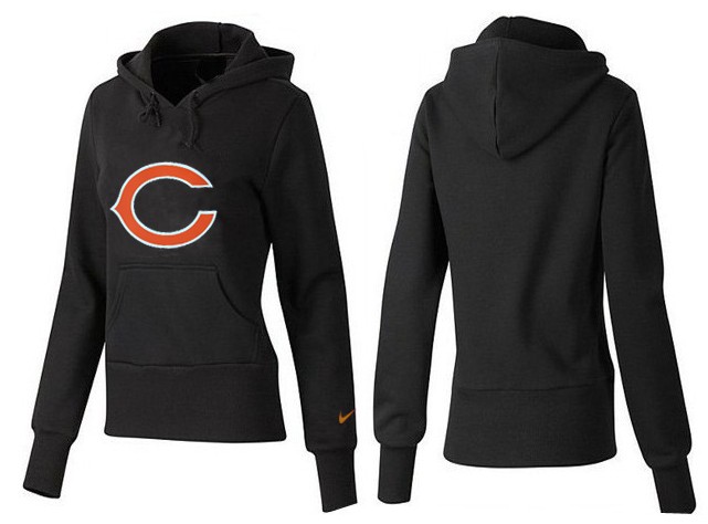 Nike Chicago Bears Women Black Hoodie