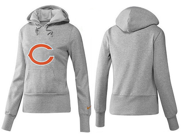 Nike Chicago Bears Women Grey Hoodie