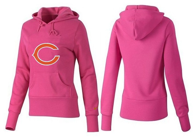 Nike Chicago Bears Women Pink Hoodie