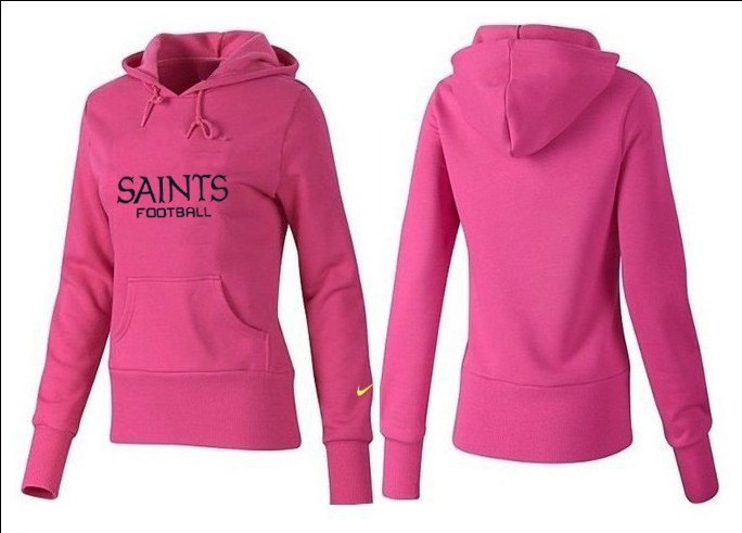 Nike New Orleans Saints Pink Hoodie for Women