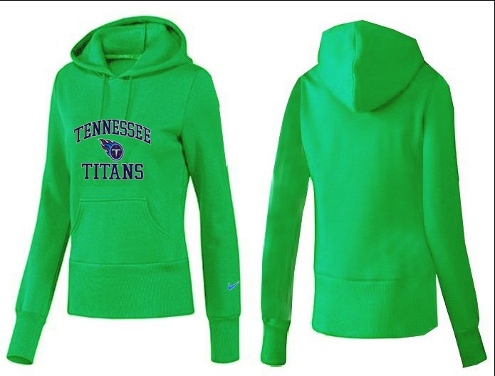 Nike Tennessee Titans Women Green Hoodie