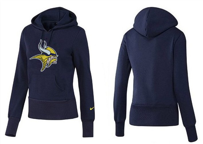 Nike Minnesota Vikings Women D.Blue Hoodie