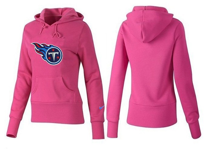Nike Tennessee Titans Pink Women Hoodie