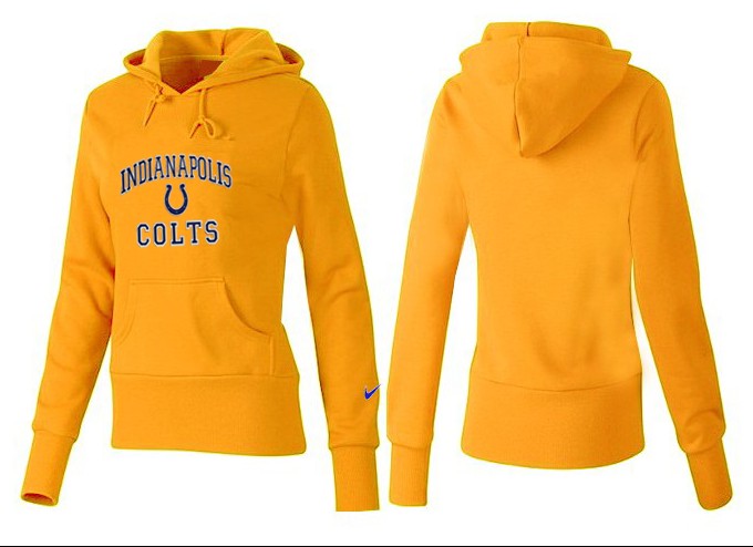 Nike Indianapolis Colts Women Hoodie Yellow