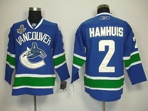 Vancouver canucks # 2 Dan Hamhuis heritage Classic Jersey