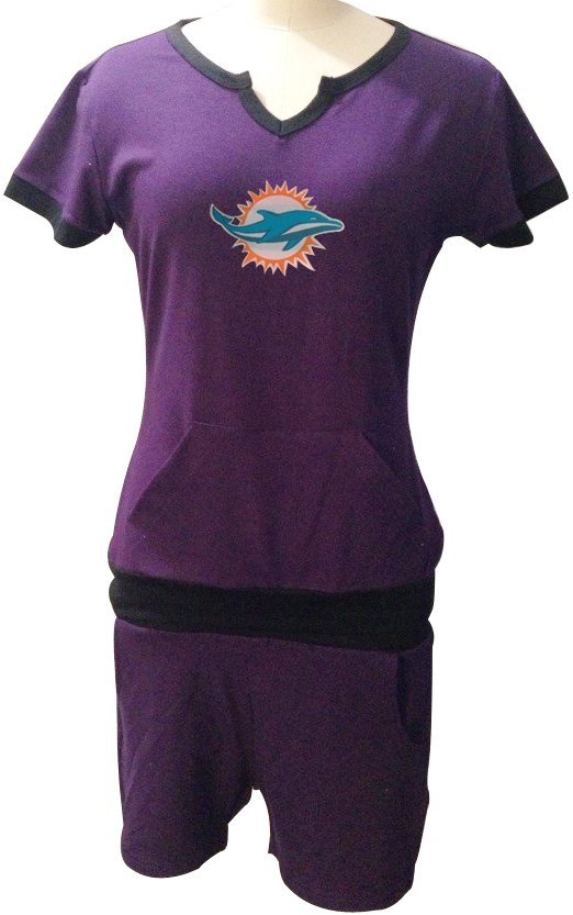 NIKE NFL Miami Dolphins womens Purple sport suit