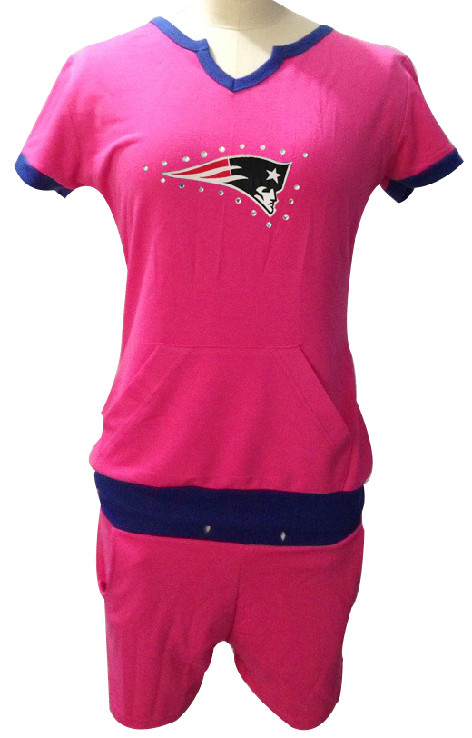 NIKE NFL New England Patriots womens pink sport suit