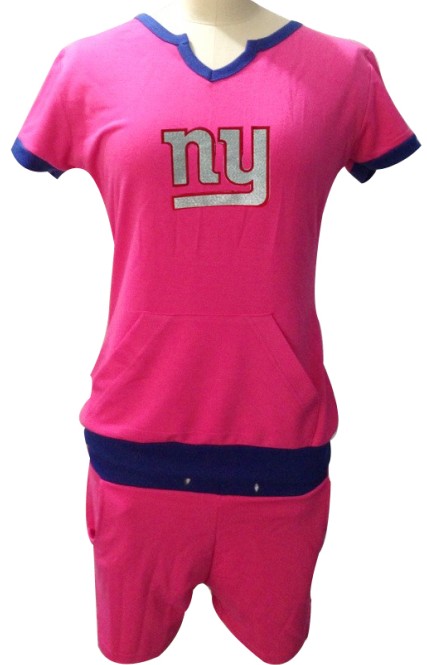NIKE NFL New York Giants womens pink sport suit