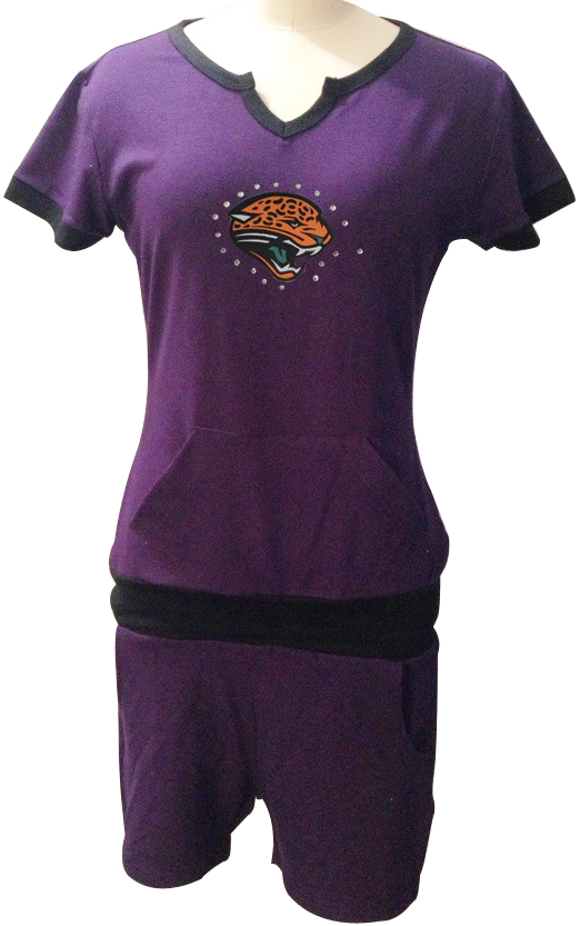 NIKE NFL Jacksonville Jaguars womens Purple sport suit