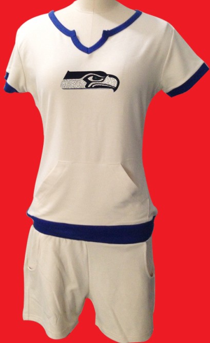 NIKE NFL Seattle Seahawks womens White sport suit