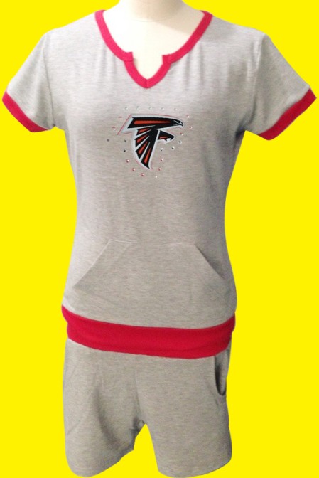 NIKE NFL Atlanta Falcons womens grey sport suit