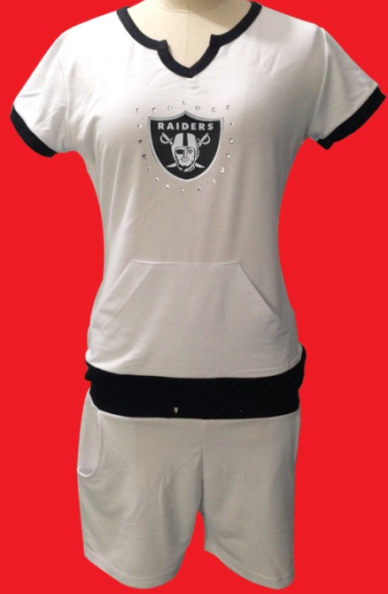 NIKE NFL Oakland Raiders womens White sport suit
