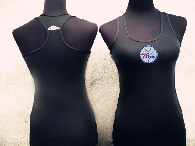 NBA Philadelphia 76ers Women Tank Top Black