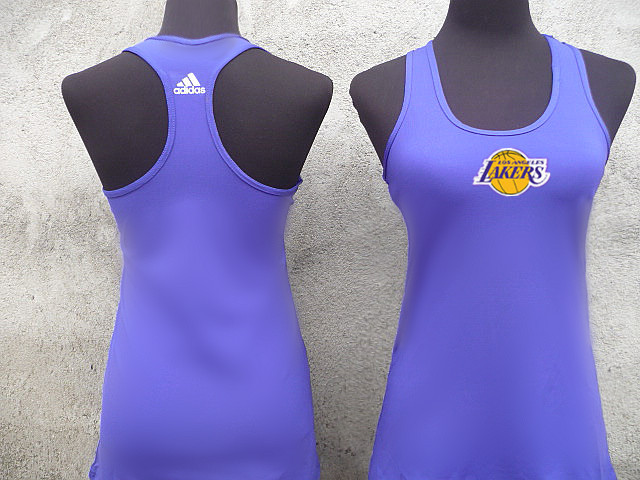 NBA Los Angeles Lakers Logo Women D.Purple Tank Top