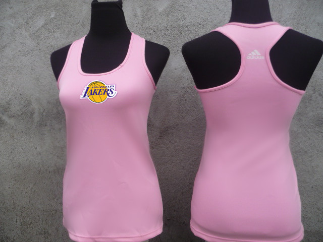 NBA Los Angeles Lakers Women Pink Tank Top
