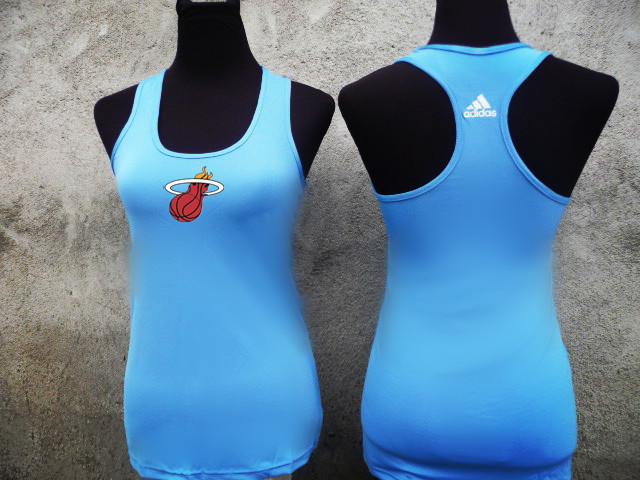 NBA Miami Heat Women Tank Top Light Blue