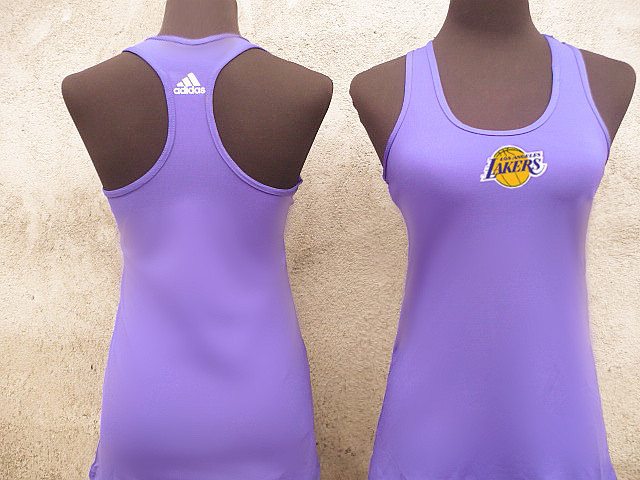 NBA Los Angeles Lakers Women Purple Color Tank Top