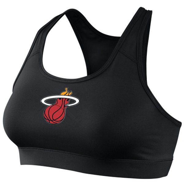 NBA Miami Heat Women Black Tank  Top