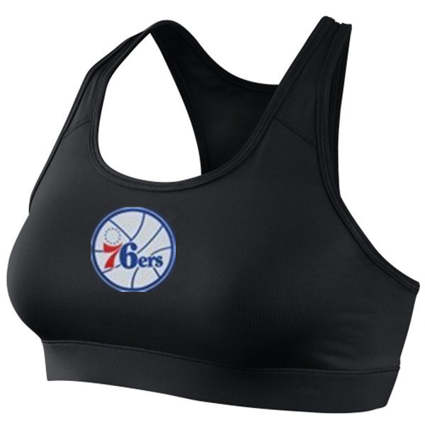 NBA Philadelphia 76ers Women Tank Top Black Color