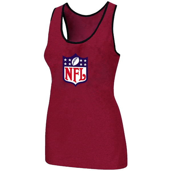 Nike NFL Ladies Big Logo Tri-Blend Racerback stretch Tank Top Red