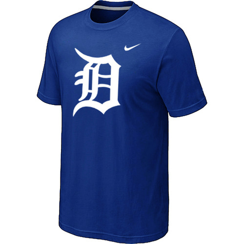 Detroit Tigers Nike Short Sleeve Practice T-Shirt Blue